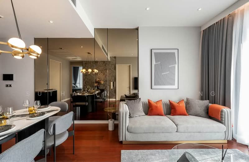 Khun By Yoo, Bangkok, 338 Thonglor Road, Khlong Tan Nua, Watthana, Bangkok, 2 Bedrooms, 82 sqm, Condo For Rent, by Suthasin Boonkong, 500163170 - DDproperty.com