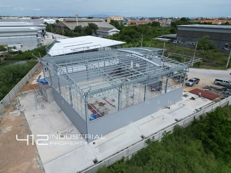 ขาย/เช่า โกดัง-โรงงาน สร้างใหม่ 729 ตร.ม. เนื้อที่ 1 ไร่ น้ำไฟพร้อม รถใหญ่เข้าได้ เดินทางง่าย, สมุทรปราการ, บางเพรียง, บางบ่อ, สมุทรปราการ, 792 ตร.ม., โกดัง-โรงงาน ขาย, โดย Saengduan Jirapattanan, 500163480 - DDproperty.com