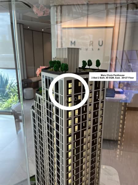 MARU CHULA, Bangkok, 117 Charoen Mueang Road, Rong Muang, Pathum Wan, Bangkok, 2 Bedrooms, 80 sqm, Condo For Sale, by Kao Natthathida Paksee, 500163609 - DDproperty.com