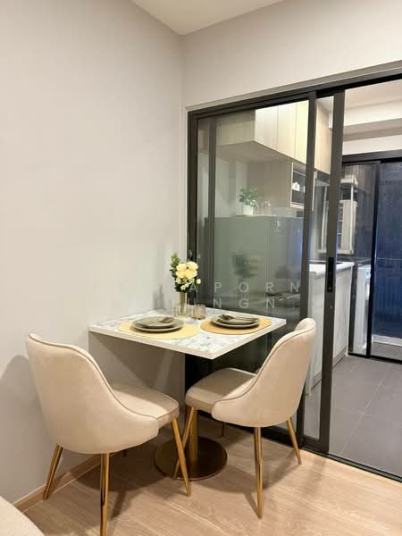 The Moment Ratchada 19, Bangkok, Soi Ratchadaphisek 19 (Chokchai Ruammit), Din Daeng, Din Daeng, Bangkok, 1 Bedroom, 28 sqm, Condo For Rent, by Pattaporn Yongsungnone, 500163659 - DDproperty.com