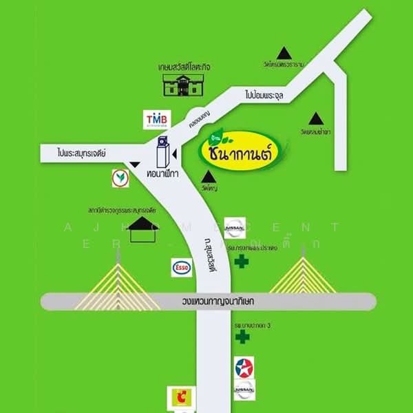 Baanchanakarn Phra Samut Chedi : บ้านชนากานต์ พระสมุทรเจดีย์, สมุทรปราการ, ถนนสุขสวัสดิ์, แหลมฟ้าผ่า, พระสมุทรเจดีย์, สมุทรปราการ, 120 ตร.ม., ทาวน์เฮ้าส์ ขาย, โดย AJHOMECENTER - คุณติ๊ก, 500163766 - DDproperty.com