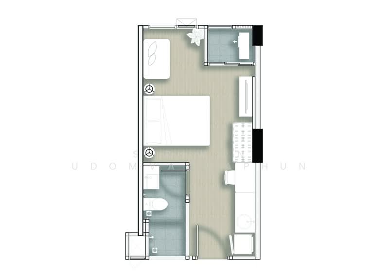 Attitude BU, Pathum Thani, 5 Phahonyothin Road, Khlong Nung, Khlong Luang, Pathum Thani, Studio, 24 sqm, Condo For Sale, by Siriwan Udomvachaphun, 500164250 - DDproperty.com