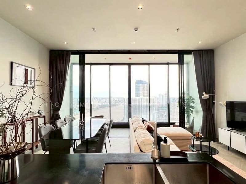 Chapter Charoennakhon–Riverside, Bangkok, Charoennakorn Road, Bang Lam Phu Lang, Khlong San, Bangkok, 2 Bedrooms, 79 sqm, Condo For Rent, by Phoom Imruangsri, 500164273 - DDproperty.com