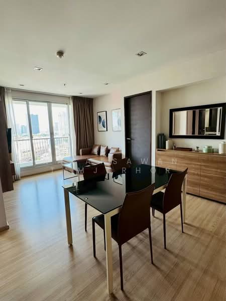 Rhythm Sathorn, Bangkok, 141 Soi Sathorn 21, Yan Nawa, Sathon, Bangkok, 2 Bedrooms, 66 sqm, Condo For Rent, by Napatsawan Tamjorhor, 500164287 - DDproperty.com