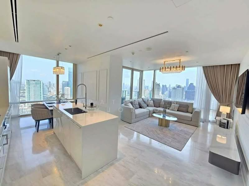 Four Seasons Private Residences, Bangkok, 300 Charoen Krung Road, Yan Nawa, Sathon, Bangkok, 2 Bedrooms, 117 sqm, Condo For Rent, by Napatsawan Tamjorhor, 500164310 - DDproperty.com