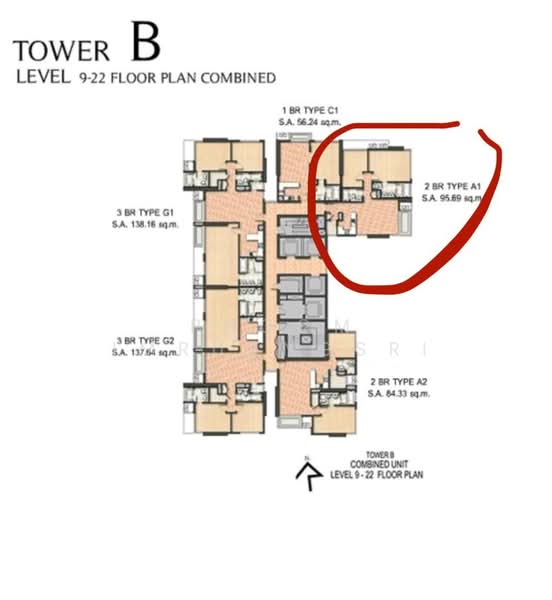 AGUSTON Sukhumvit 22, Bangkok, 140 Sukhumvit Road, Khlong Toei, Khlong Toei, Bangkok, 2 Bedrooms, 96 sqm, Condo For Rent, by Phoom Imruangsri, 500164328 - DDproperty.com