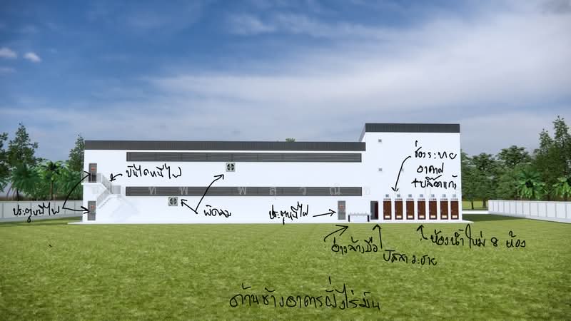 Newly Completed Warehouse with Office for Sale, Sriracha, Chonburi, Land Area 2 Rai 4 Sq.Wah, 2 km f, Chon Buri (Pattaya), Bueng, Si Racha, Chon Buri (Pattaya), , 1,614 sqm, Warehouse/Factory For Sale, by สุเทพ พสุวณิชย์กุล, 500164669 - DDproperty.com