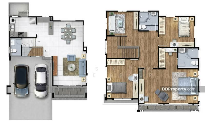 The Plant Exclusique Phatthanakan, Bangkok, Soi Phatthanakan 44, Suan Luang, Suan Luang, Bangkok, 3 Bedrooms, 181 sqm, Single Detached House For Rent, by Forty-Six Real Estate Group, 500165042 - DDproperty.com