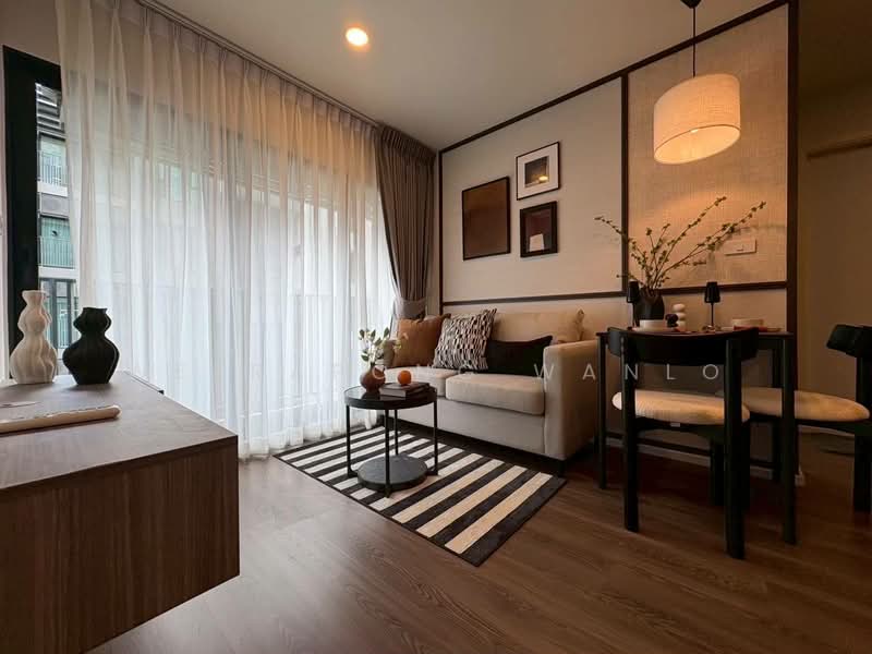 The Origin Ramintra 83 Station, Bangkok, Ram Inthra Road, Ram Inthra, Khan Na Yao, Bangkok, 2 Bedrooms, 44 sqm, Condo For Rent, by Weerapong Wanlo, 500165116 - DDproperty.com