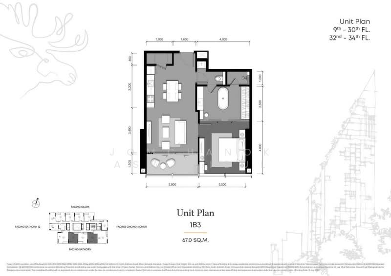 Tait Sathorn 12, Bangkok, Soi Sathorn 12, Sathorn Road, Silom, Bang Rak, Bangkok, 1 Bedroom, 68 sqm, Condo For Sale, by Jomchanok Aswavibul, 500165251 - DDproperty.com