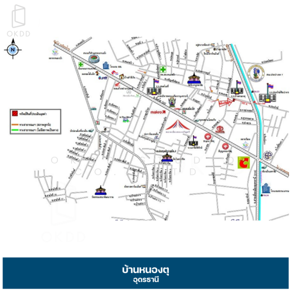 Baan Nong Tu Udon Thani, Udon Thani, Mak Khaeng, Muang Udon Thani, Udon Thani, 4 Bedrooms, 229 sqm, Single Detached House For Sale, by OKDD STUDIO Co., Ltd., 500165541 - DDproperty.com