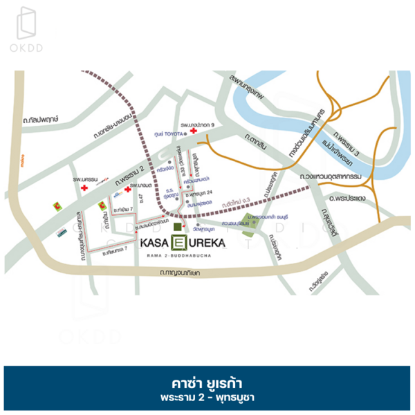 Kasa Eureka Rama 2-Buddhabucha, Bangkok, Soi Anamai Ngam Charoen 25 Yeak 2, Tha Kham, Bang Khun Thian, Bangkok, 3 Bedrooms, 193 sqm, Townhouse For Sale, by OKDD STUDIO Co., Ltd., 500165561 - DDproperty.com