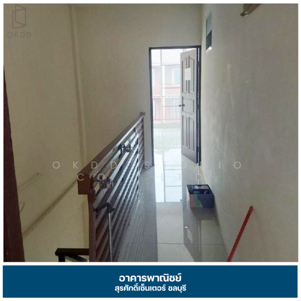 สรศักดิ์เซ็นเตอร์ ชลบุรี, ชลบุรี, หนองขาม, ศรีราชา, ชลบุรี, 154 ตร.ม., ตึกแถว-อาคารพาณิชย์ ขาย, โดย OKDD STUDIO Co., Ltd., 500165606 - DDproperty.com