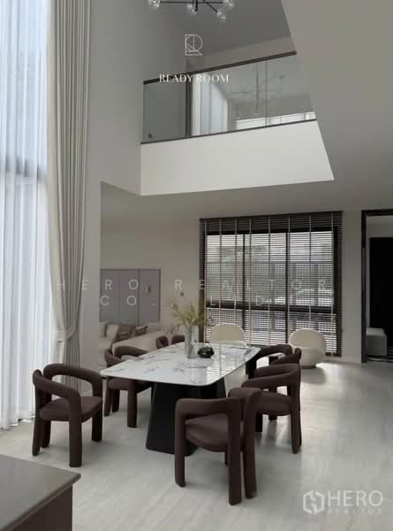 For rent Detached House in Bugaan Krungthep Kreetha in Hua Mak, Bang Kapi, Bangkok hre00274, Bangkok, Hua Mak, Bang Kapi, Bangkok, 3 Bedrooms, 430 sqm, Single Detached House For Rent, by Hero Realtor Co., Ltd., 500165725 - DDproperty.com