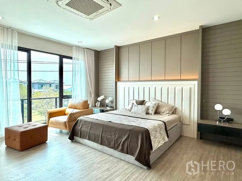 For Rent 4 Bedroom Semi-detached House Baan Klang Muang The Edition Bangna 2 in Bang Phli hre00281, Samut Prakan, Bang Kaeo, Bang Plee, Samut Prakan, 4 Bedrooms, 320 sqm, Semi-Detached House (Twin House) For Rent, by Hero Realtor Co., Ltd., 500165889 - DDproperty.com