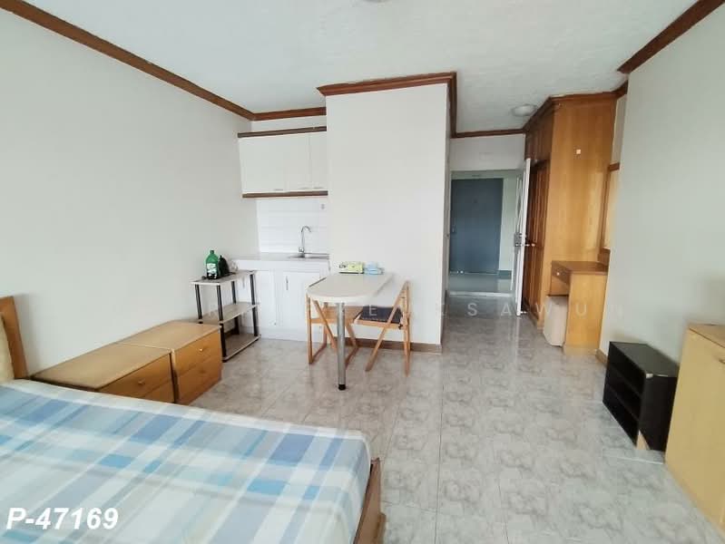 Srivara Mansion, Bangkok, Chan Muang, Din Daeng, Din Daeng, Bangkok, Studio, 40 sqm, Condo For Rent, by Susira Prueksawun, 500166182 - DDproperty.com