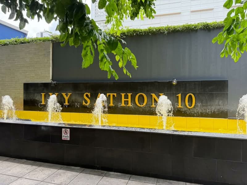 Ivy Sathorn 10 : ไอวี่ สาทร 10, กรุงเทพ, 88 ซอยสาทร 12 ถนนสาทร, สีลม, บางรัก, กรุงเทพ, 33 ตร.ม., คอนโด ขาย, โดย Connex Property, 500166232 - DDproperty.com