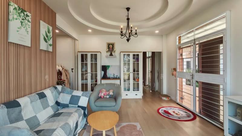 For Sale - บ้านเดี่ยว 2 หลัง พร้อมที่ดิน 1 ไร่ 55.4 ตารางวา เกาะโพธิ์, Nakhon Nayok