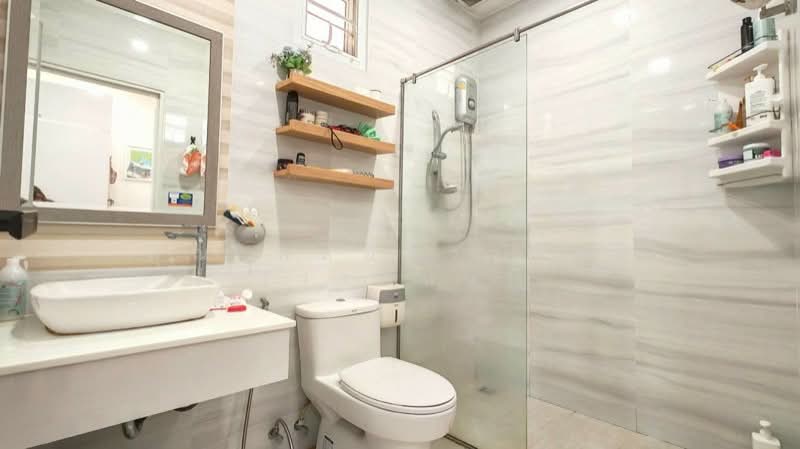 For Sale - บ้านเดี่ยว 2 หลัง พร้อมที่ดิน 1 ไร่ 55.4 ตารางวา เกาะโพธิ์, Nakhon Nayok