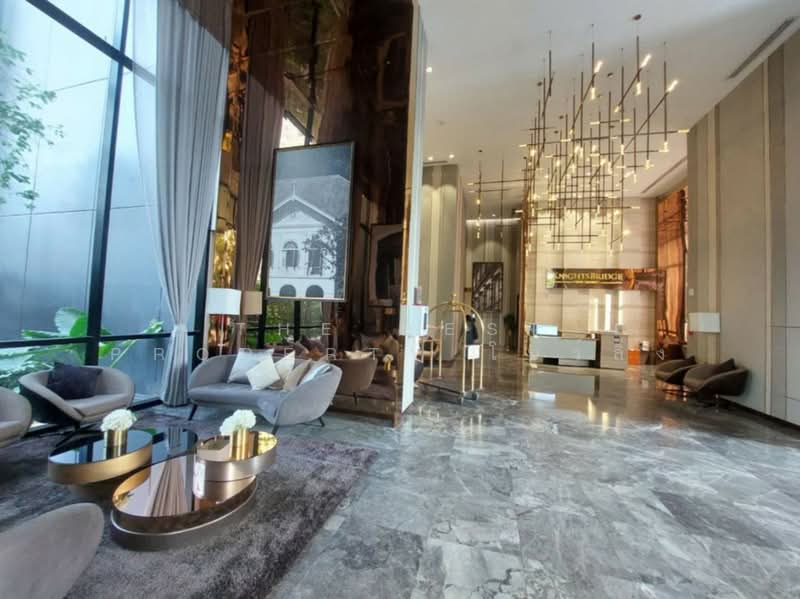 Knightsbridge Prime Sathorn, Bangkok, 599 Naradhiwas Rajanagarindra Road, Thung Maha Mek, Sathon, Bangkok, 1 Bedroom, 24 sqm, Condo For Sale, by The Best Property โบว์ลิ่ง, 500166515 - DDproperty.com