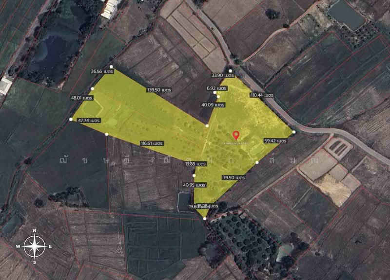 ที่ดิน 13 ไร่ 19.3 ตรว. ต.ป่าสัก อ.เมือง จ.ลำพูน, ใกล้ ซีพีแรม, นิคมฯสหพัฒน์ ลำพูน, ลำพูน, ทล.116, ป่าสัก, เมืองลำพูน, ลำพูน, 21,276 ตร.ม., ที่ดิน ขาย, โดย ฌัชษชี ฌัชปภาส์มณ, 500166835 - DDproperty.com