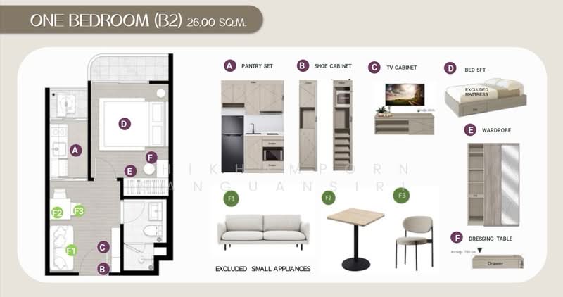 SO Origin Pattaya, Chon Buri (Pattaya), Na Kloe, Bang Lamung (Pattaya), Chon Buri (Pattaya), 1 Bedroom, 27 sqm, Condo Option To Buy, by Thikhamporn Sanguansiri, 500166922 - DDproperty.com