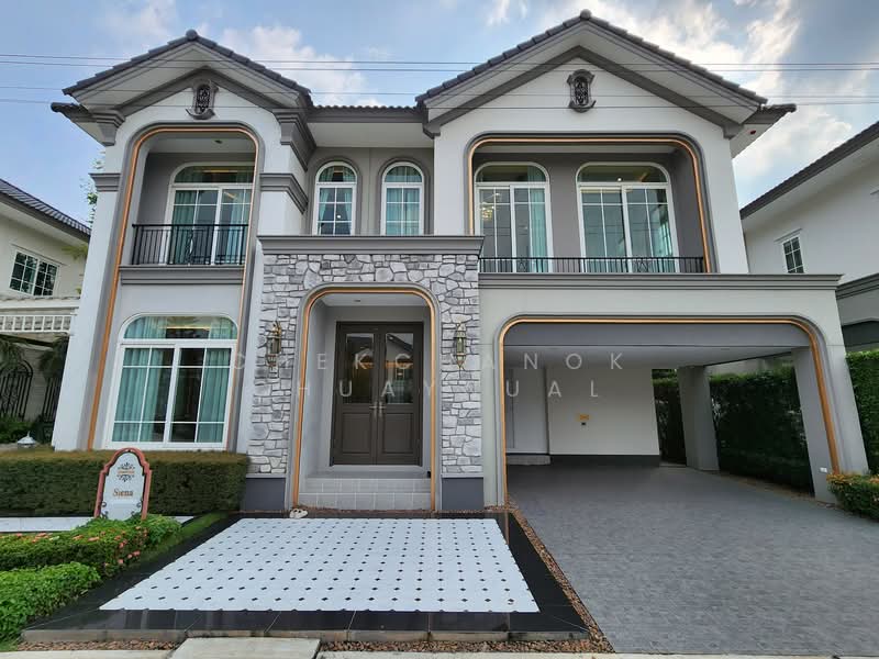 เพรสทีจ พระราม 9-กรุงเทพกรีฑา, กรุงเทพ, คู่ขนานกาญจนาภิเษก, สะพานสูง, สะพานสูง, กรุงเทพ, 220 ตร.ม., บ้านเดี่ยว ขาย, โดย Chekchanok Chuaynual, 500166952 - DDproperty.com