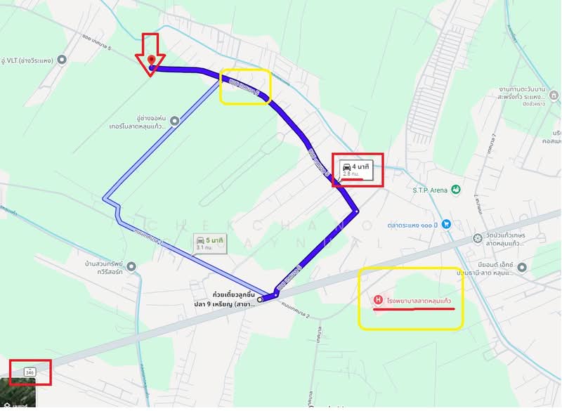 ที่ดิน ปทุมธานี ลาดหลุมแก้ว, Pathum Thani, เทศบาล 5, Ra Haeng, Lat Lum Kaeo, Pathum Thani, , 26,736 sqm, Land For Sale, by Chekchanok Chuaynual, 500166959 - DDproperty.com