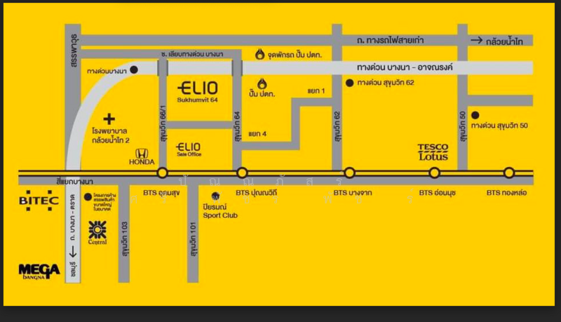 Elio Sukhumvit 64 : เอลลิโอ สุขุมวิท 64, Bangkok, 99 ซอยสุขุมวิท 64, Bang Chak, Phra Khanong, Bangkok, 1 Bedroom, 31 sqm, Condo For Rent, by ปัณณภัสร์ ศรีพัชรพัชร์, 500167325 - DDproperty.com