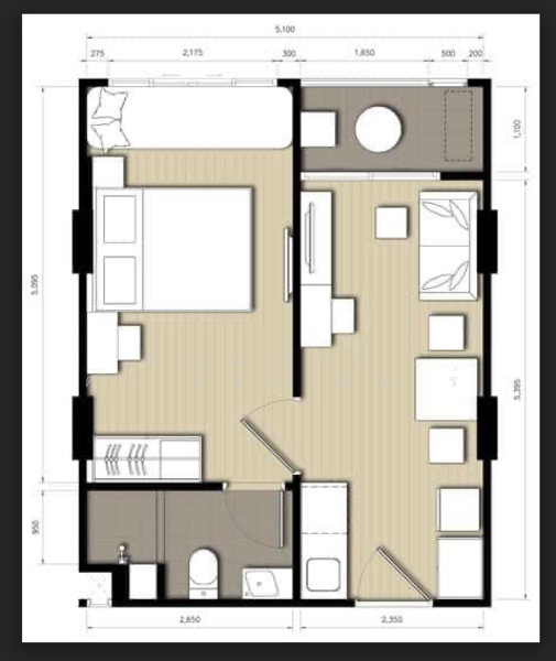 Elio Sukhumvit 64 : เอลลิโอ สุขุมวิท 64, Bangkok, 99 ซอยสุขุมวิท 64, Bang Chak, Phra Khanong, Bangkok, 1 Bedroom, 31 sqm, Condo For Rent, by ปัณณภัสร์ ศรีพัชรพัชร์, 500167325 - DDproperty.com