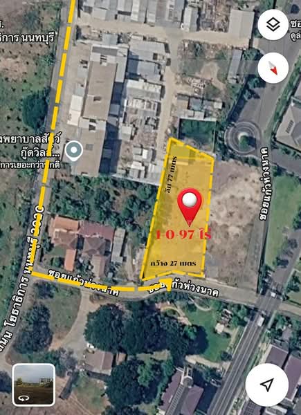 ที่ดิน คลองพระอุดม ปากเกร็ด ถ.ชัยพฤกษ์ ซ.แก้วห่วงนาค ต.คลองพระอุดม อ.ปากเกร็ด จ.นนทบุรี 11120, Nonthaburi, Khlong Phra Udom, Pak Kret, Nonthaburi, , 1,988 sqm, Land For Sale, by คุณศุภโชค ฟักแก้ว (บิ๊ก), 500167498 - DDproperty.com