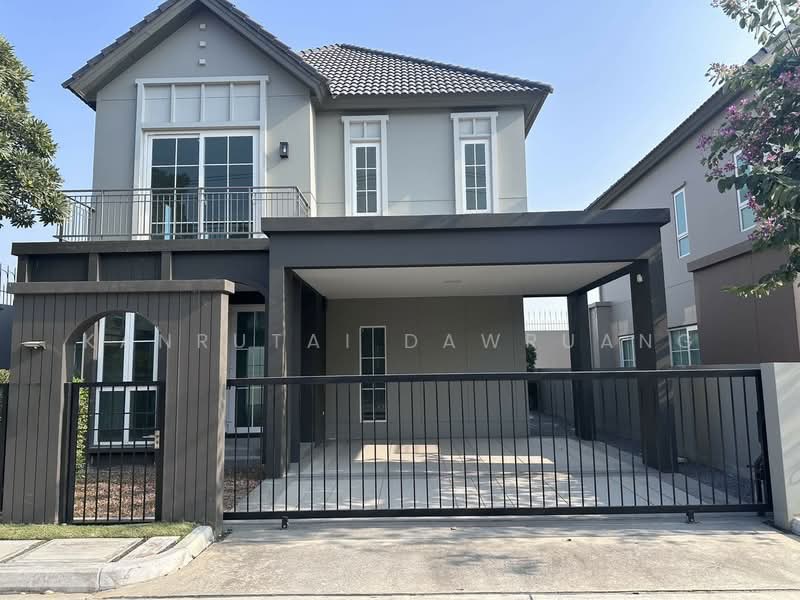 Saransiri Ratchapruek 346, Pathum Thani, Ratchaphruek Road, Bang Dua, Muang Pathum Thani, Pathum Thani, 4 Bedrooms, 182 sqm, Single Detached House For Sale, by Kanrutai Dawruang, 500167663 - DDproperty.com