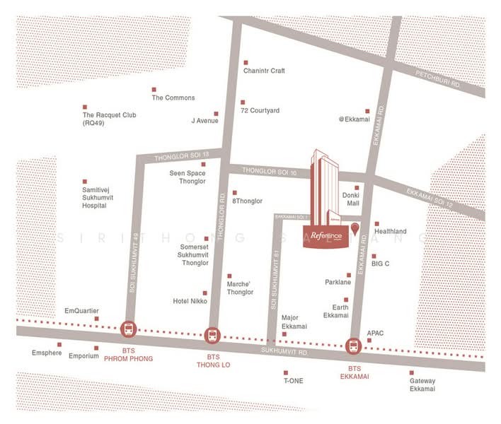 Reference Ekkamai, Bangkok, 65 Sukhumvit Road, Khlong Tan Nua, Watthana, Bangkok, 3 Bedrooms, 147 sqm, Condo For Sale, by Sirithong Saetang, 500167714 - DDproperty.com