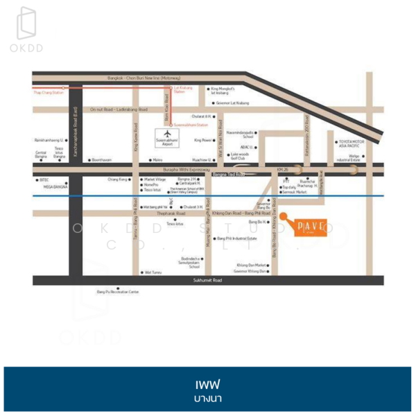 PAVE Bangna, Samut Prakan, Bang Bo, Khlong Dan, Bang Phriang, Bang Bo, Samut Prakan, 4 Bedrooms, 190 sqm, Single Detached House For Sale, by OKDD STUDIO Co., Ltd., 500167742 - DDproperty.com