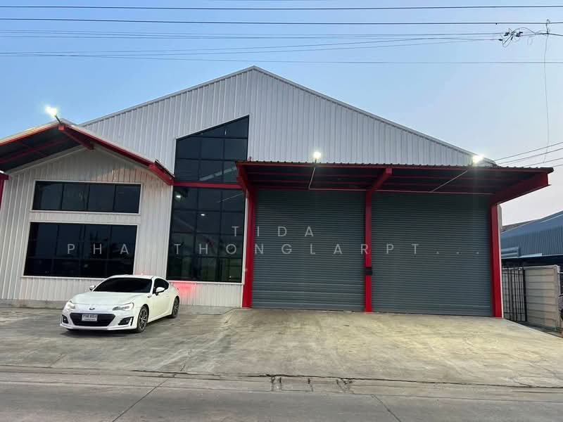 For Rent - Warehouse for rent in Lam Luk Ka, Khlong 6, with office and furniture, near the expressway., Pathum Thani