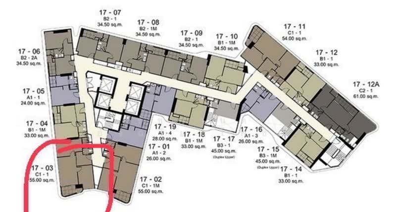 IDEO Mobi Asoke, Bangkok, New Petchaburi Road, Bang Kapi, Huai Khwang, Bangkok, 2 Bedrooms, 56 sqm, Condo For Sale, by รัชกานต์ อัจฉริยะโพธา, 500168208 - DDproperty.com