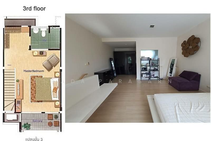 Baan Mai Rama 9 - Srinakarin, Bangkok, Soi Krungthep Kreetha 7, Hua Mak, Bang Kapi, Bangkok, 3 Bedrooms, 180 sqm, Townhouse For Rent, by Airada Parasarn, 500168254 - DDproperty.com