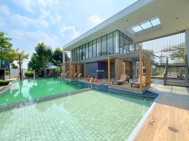 Pleno Ratchapruek-Chaengwattana, Pathum Thani, O Bo Cho Rim Khan Khlong Ko Kriang Road, Bang Khu Wat, Muang Pathum Thani, Pathum Thani, 3 Bedrooms, 80 sqm, Townhouse For Sale, by Punpapa Rassamee, 500168400 - DDproperty.com