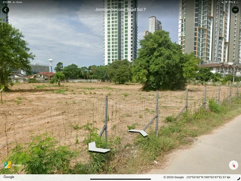 ที่ดิน บางละมุง จอมเทียน พัทยาสาย 2, Chon Buri (Pattaya), พัทยาสาย 2, Bang Lamung, Bang Lamung (Pattaya), Chon Buri (Pattaya), , 8,220 sqm, Land For Sale, by A.T.A. Property, 500168526 - DDproperty.com