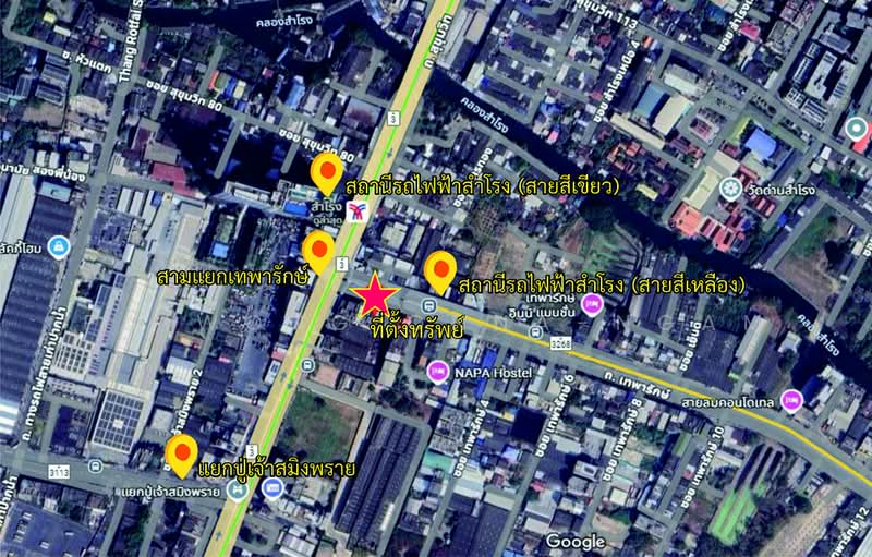 ขายอาคารพาณิชย์ 6 ชั้น ติดสถานีรถไฟฟ้าสำโรง สามแยกเทพารักษ์, Samut Prakan, Samrong Nua, Muang Samut Prakarn, Samut Prakan, , 480 sqm, Shophouse For Sale, by Paiwong Onna-nam, 500168597 - DDproperty.com