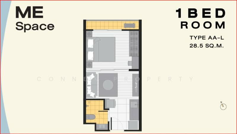 A Space Mega Bangna, Samut Prakan, Bangna-Trad Road, Bang Kaeo, Bang Plee, Samut Prakan, 1 Bedroom, 29 sqm, Condo For Sale, by Connex Property, 500168749 - DDproperty.com