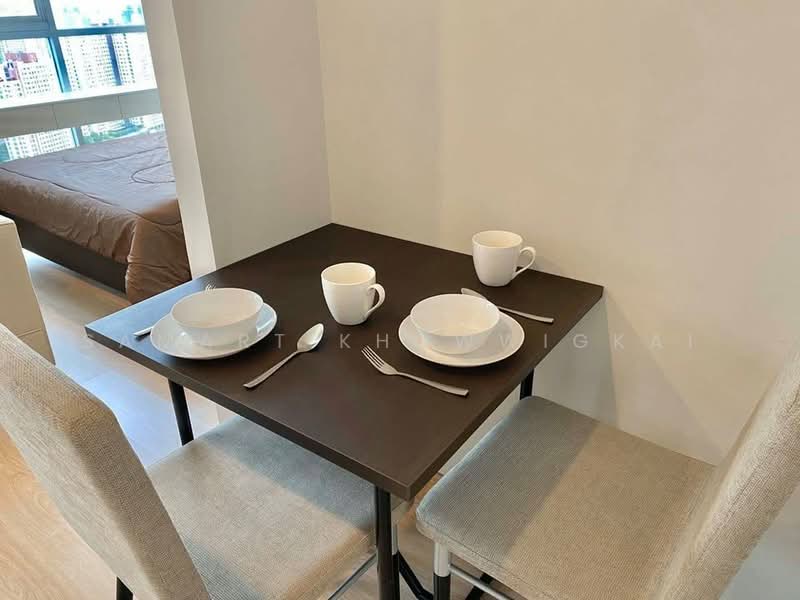 Noble Revolve Ratchada 2, Bangkok, 70 Soi Ratchadaphisek 10, Ratchadaphisek Road, Huai Khwang, Huai Khwang, Bangkok, Studio, 26 sqm, Condo For Rent, by Samart Khowwigkai, 500168756 - DDproperty.com