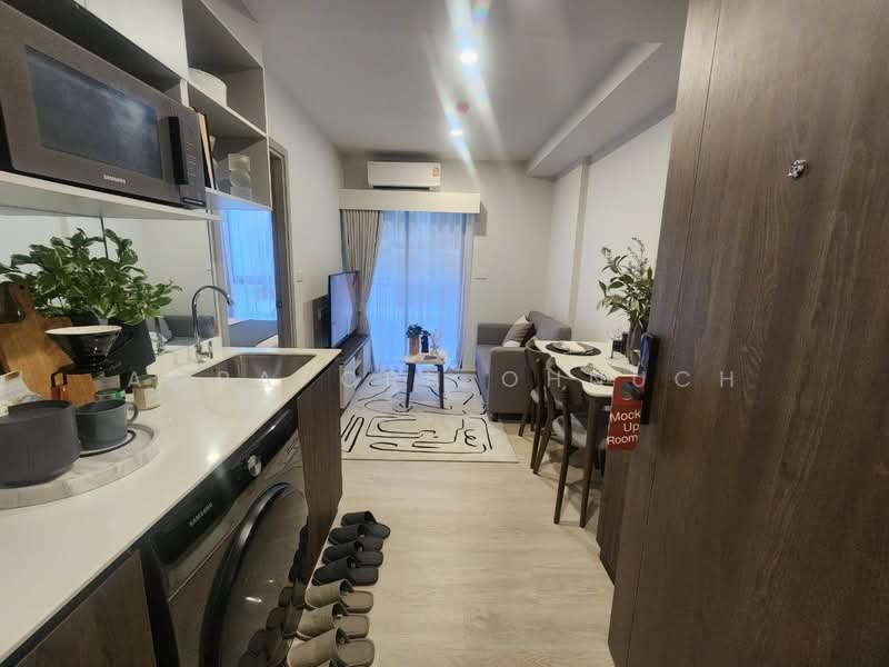 Noble Nue Cross Khu Khot, Pathum Thani, Khu Khot, Lam Luk Ka, Pathum Thani, 1 Bedroom, 27 sqm, Condo For Rent, by Ampaporn Ohnuch, 500168801 - DDproperty.com
