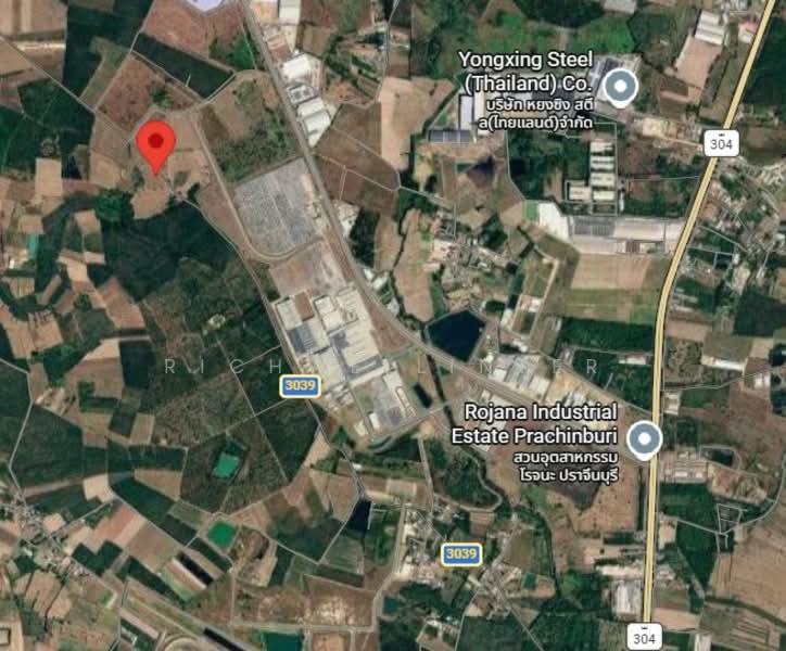 Land for sale in Hua Wa Muang, 17 rai, adjacent to Road 3039, behind Rojana Industrial Park,, Prachin Buri, Hua Wa, Sri Maha Pho, Prachin Buri, , 28,240 sqm, Land For Sale, by richwellinter, 500168900 - DDproperty.com