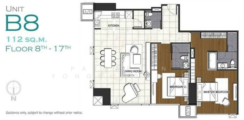 Amanta Lumpini, Bangkok, Rama 4 Road, Thung Maha Mek, Sathon, Bangkok, 2 Bedrooms, 114 sqm, Condo For Sale, by Pattaporn Yongsungnone, 500168922 - DDproperty.com