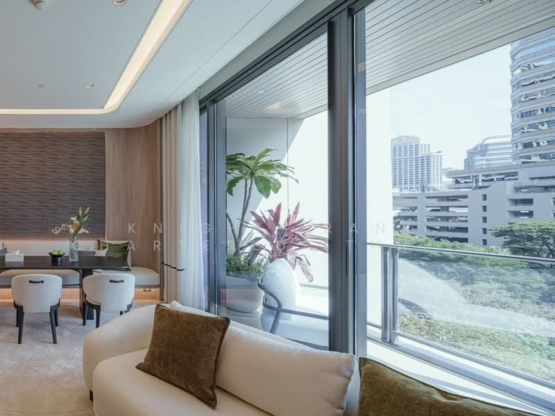 The Residences at Sindhorn Kempinski, Bangkok, 88 Soi Tonson Sarasin Road, Lumphini, Pathum Wan, Bangkok, 2 Bedrooms, 157 sqm, Condo For Sale, by Knight Frank Chartered (Thailand) Co.,Ltd, 500169218 - DDproperty.com