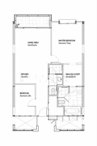 Amanta Ratchada, Bangkok, 77-88 Soi Ratchadaphisek 5, Ratchadaphisek Road, Din Daeng, Din Daeng, Bangkok, 2 Bedrooms, 84 sqm, Condo For Sale, by Nuttharom  Linla , 500169241 - DDproperty.com