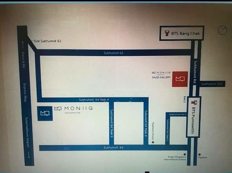 Moniiq Sukhumvit 64, Bangkok, Soi Sukhumvit 64, Bang Chak, Phra Khanong, Bangkok, 1 Bedroom, 28 sqm, Condo For Rent, by Nattayaporn Peumkul (Benz), 500169258 - DDproperty.com