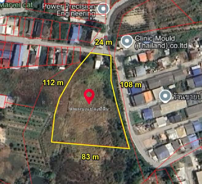 ขายที่ดินหนองตำลึง 6 ไร่ หลังดูโฮมซอยหนองตำลึง-เขานกยูง อ.พานทอง, ชลบุรี, หนองตำลึง, พานทอง, ชลบุรี, 9,964 ตร.ม., ที่ดิน ขาย, โดย richwellinter, 500169326 - DDproperty.com