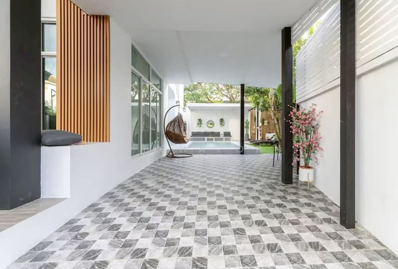 Pool Villa ให้เช่า ใกล้เซ็นทรัลเฟสติวัล เพียง 10 นาที ค่าเช่า 55,000 บาท / เดือน No.7P001, เชียงใหม่, ท่าศาลา, เมืองเชียงใหม่, เชียงใหม่, 150 ตร.ม., บ้านเดี่ยว ให้เช่า, โดย Rutchaporn Tunsiri, 500169367 - DDproperty.com